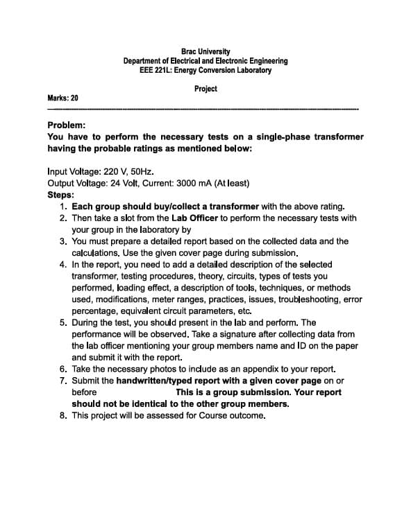 EEE221L | Lab project Report preview 1
