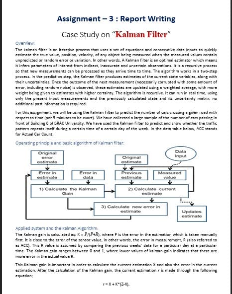 EEE305 | Kalman Filter preview 1